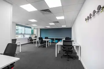 Bright open-plan workspace